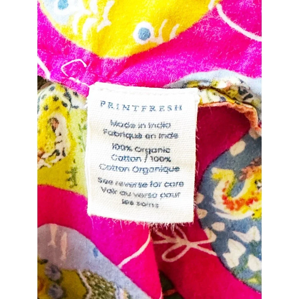 PRINT FRESH x ANTHROPOLOGIE Size S Pink PJ Bottoms Deck the Halls Novelty Lounge
